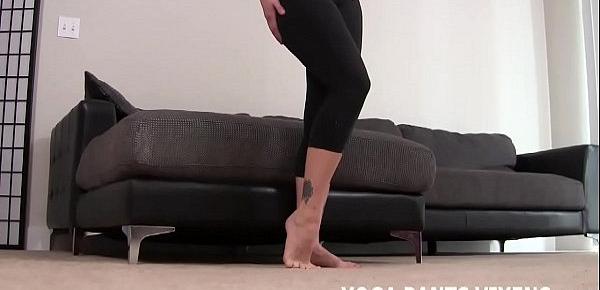 Doing my daily yoga gets me really horny JOI